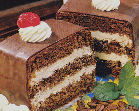 Bolo de Aniversário a Café